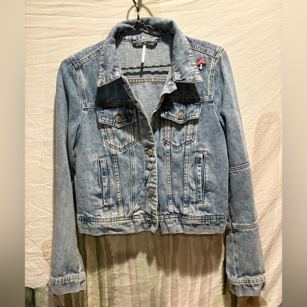 Free People Jean Jacket 🌵x-small